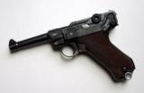 1939 CODE 42 NAZI GERMAN LUGER RIG W/ 2 MATCHING # MAGAZINE - 3 of 10