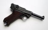 1939 CODE 42 NAZI GERMAN LUGER RIG W/ 2 MATCHING # MAGAZINE - 6 of 10