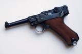 1938 S/42 NAZI GERMAN LUGER RIG W/ 2 MATCHING # MAGAZINE - 3 of 11