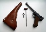 1920 DWM NAVY COMMERCIAL GERMAN LUGER RIG - 1 of 11