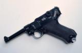 42 BYF NAZI BLACK WIDOW GERMAN LUGER RIG W/ 2 MATCHING # MAGAZINES - 3 of 11