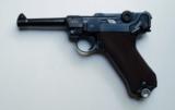 42 NAZI MAUSER BANNER POLICE GERMAN LUGER RIG WITH 2 MATCHING NUMBERED MAGAZINES - 2 of 10