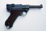 42 NAZI MAUSER BANNER POLICE GERMAN LUGER RIG WITH 2 MATCHING NUMBERED MAGAZINES - 5 of 10