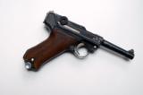 K DATE (1934 MAUSER) FIRST VARIATION NAZI GERMAN LUGER RIG W/ 2 MATCHING # MAGAZINES - 6 of 10