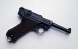  1939 S/42 NAZI GERMAN LUGER RIG W/ 2 MATCHING NUMBERED MAGAZINES
- 4 of 11