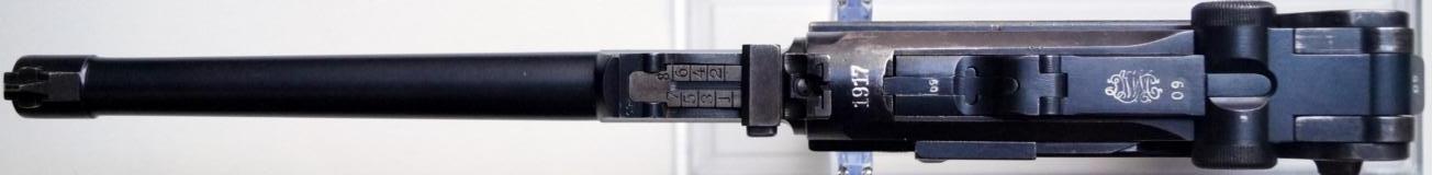 1917 DWM MILITARY ARTILLERY GERMAN LUGERRIGW/ MATCHING # STOCK & MAGAZINE - 3 of 13