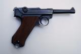 1939 S/42(MAUSER) NAZI GERMAN LUGER RIG WITH 2 MATCHING NUMBERED MAGAZINES - 6 of 11