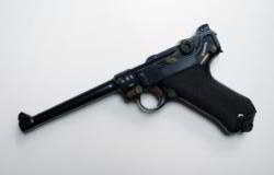 1916 DWM NAVY GERMAN LUGER WITH MATCHING NUMBERED MAGAZINE / MINT - 2 of 9