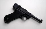42 BYF NAZI BLACK WIDOW GERMAN LUGER W/ ORIGINAL NAZI AMMO - 6 of 9