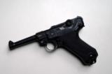 42 BYF NAZI BLACK WIDOW GERMAN LUGER W/ ORIGINAL NAZI AMMO - 3 of 9