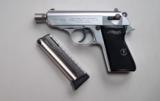 WALTHER PPK/S .22 L.R. / NICKEL /N.I.B. - 1 of 9