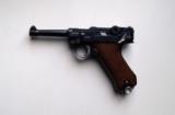 SIMSON / SUHL GERMAN LUGER RIG W/ 2 MATCHING NUMBERED MAGAZINES - 2 of 13