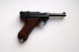 1940 CODE 42 NAZI GERMAN LUGER RIG W/ 2 MATCHING # MAGAZINE - 5 of 11