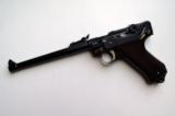 1916 DWM ARTILLERY GERMAN LUGER W/ MATCHING # MAGAZINE RIG / MINT - 3 of 11