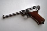 STOEGER NAVY LUGER WITH 6" BARREL - 3 of 8