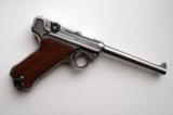 STOEGER NAVY LUGER WITH 6" BARREL - 6 of 8