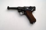SIMSON / SUHL GERMAN LUGER RIG W/ 2 MATCHING NUMBERED MAGAZINES - 2 of 11