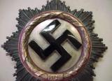 NAZI GERMAN CROSS IN GOLD / ORIGINAL - 2 of 8