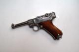 1939 CODE 42 NAZI GERMAN LUGER / NICKEL FINISH - 2 of 7