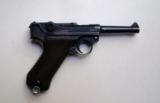 1939 CODE 42 NAZI GERMAN LUGER RIG W/ 2 MATCHING # MAGAZINE - 5 of 10