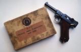1920 A.F. STOEGER GERMAN LUGER - COLLECTOR CONDITION- WITH ORIGINAL BOX - 1 of 11