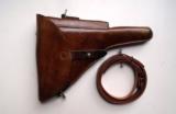 1929 SWISS BERN MILITARY LUGER RIG -WITH RED GRIP - 10 of 11