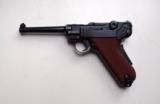 1929 SWISS BERN MILITARY LUGER RIG -WITH RED GRIP - 2 of 11