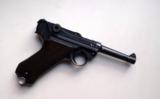 1938 S/42 NAZI GERMAN LUGER WITH 1 MATCHING # MAGAZINE - 5 of 8