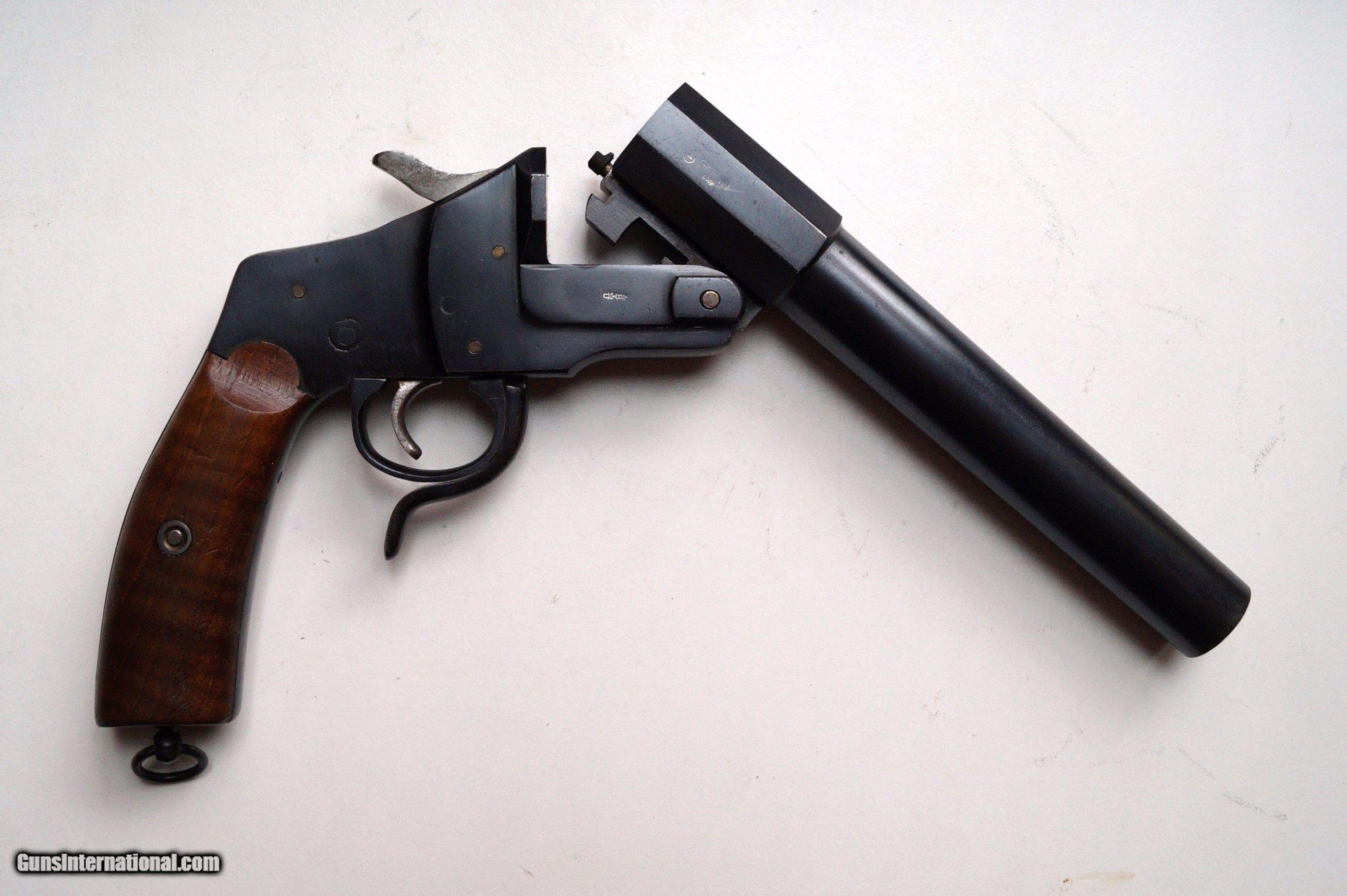 HEBEL MODEL 1894 WWI FLARE GUN COLLECTOR CONDITION