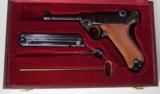 MAUSER (INTERARMS) AMERICAN EAGLE GERMAN LUGER WITH CASE - MINT - 2 of 9