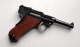 MAUSER (INTERARMS) AMERICAN EAGLE GERMAN LUGER WITH CASE - MINT - 7 of 9