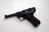 1939 CODE 42 NAZI GERMAN LUGER WITH 1 MATCHING NUMBERED MAGAZINE - 2 of 8