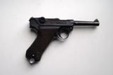 1939 CODE 42 NAZI GERMAN LUGER WITH 1 MATCHING NUMBERED MAGAZINE - 3 of 8