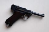 1937 S/42 NAZI GERMAN LUGER RIG W/ 2 MATCHING # MAGAZINE - 5 of 10