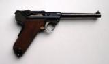 MAUSER INTERARMS AMERICAN EAGLE LUGER WITH 6" BARREL - MINT - 3 of 7
