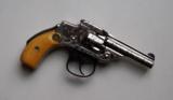 SMITH & WESSON NEW DEPARTURE MODEL ENGRAVED.32 SAFETY HAMMERLESS 1ST MODEL - COLLECTOR CONDITION - 5 of 10