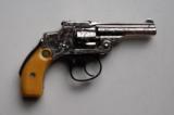 SMITH & WESSON NEW DEPARTURE MODEL ENGRAVED.32 SAFETY HAMMERLESS 1ST MODEL - COLLECTOR CONDITION - 4 of 10