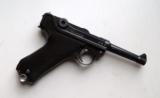 1936 S/42 NAZI GERMAN LUGER WITH MATCHING # MAGAZINE - 4 of 6