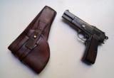 F.N (FABRIQUE NATIONALE).BROWNING HI POWER P 35 - NAZI MARKED - TANGENT SIGHTRIG - 1 of 10