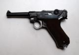 SIMSON / SUHL GERMAN LUGER RIG W/ 2 MATCHING NUMBERED MAGAZINES - 3 of 12