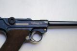 DWM A.F. STOEGER AMERICAN EAGLE GERMAN LUGER WITH 6" BARREL - 2 of 8