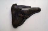 1940 CODE 42 NAZI GERMAN LUGER RIG W/ 2 MATCHING # MAGAZINE - 8 of 10