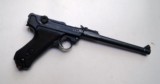 1917 DWM ARTILLERY GERMAN LUGER RIG-RED 9 WITH MATCHING # MAGAZINE - 5 of 13
