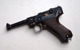 1936 S/42 NAZI GERMAN LUGER RIG WITH 2 MATCHING # MAGAZINES - 4 of 10