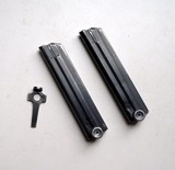 1940 CODE 42 NAZI GERMAN LUGER RIG W/ 2 MATCHING # MAGAZINES - 2 of 12