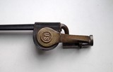 SPRINFIELD U.S M 1873 TRAP DOOR RIFLE WITH ORIGINAL SOCKET BAYONET - 15 of 15