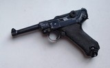 41 BYF NAZI BLACK WIDOW GERMAN LUGER WITH SPECIAL NAZI HOLSTER - 2 of 10