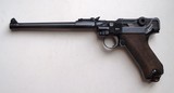 1914 ERFURT MILITARY ARTILLERY GERMAN LUGER RIG WITH MATCHING # MAGAZINE - 2 of 15