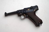 1936 S/42 NAZI GERMAN LUGER RIG WITH 2 MATCHING # MAGAZINES - 3 of 9