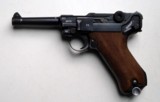 1938 S/42 NAZI GERMAN LUGER RIG WITH 2 MATCHING # MAGAZINES - 3 of 12